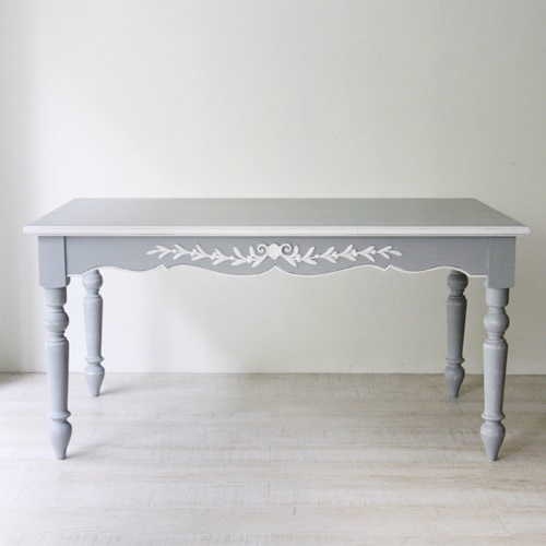 この商品に似ているアイテム画像(White Gray Table (W1500)|インテリアショップkinö(キノ))
